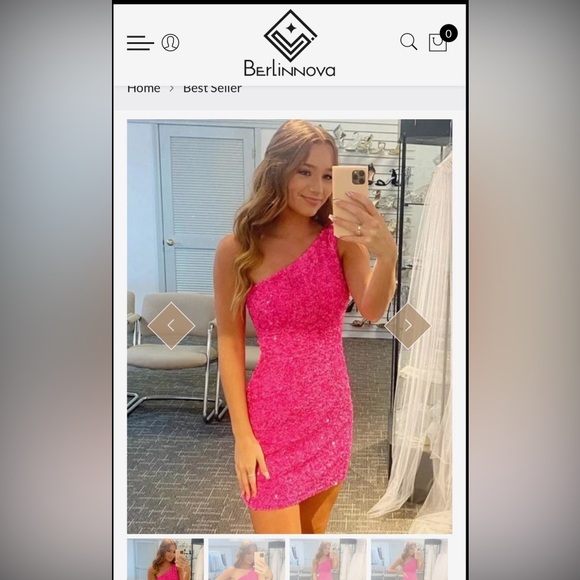 Pink Berlinnova Dress - Picture 4 of 4